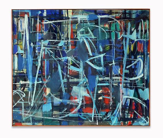 Abstract in Blue, 1950 - Роберт Гуднау