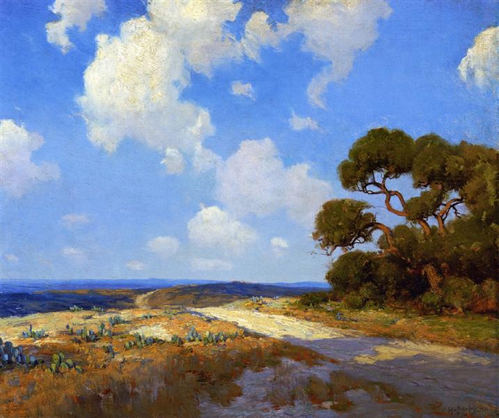 Hill Country Lane, 1911 - Robert Julian Onderdonk