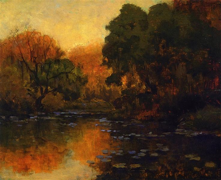 San Antonio River, 1920 - Роберт Джулиан Ондердонк