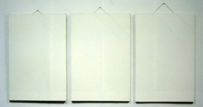 Untitled Broken Rectangle (3 Units), 1980 - Robert MacPherson