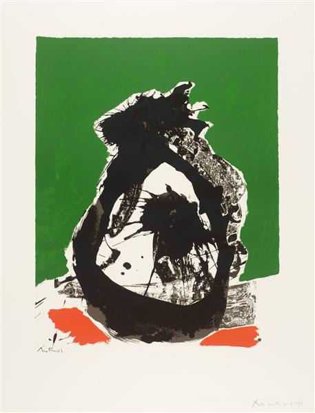 Untitled B (From The Basque Suite), 1970 - 羅伯特·馬哲威爾