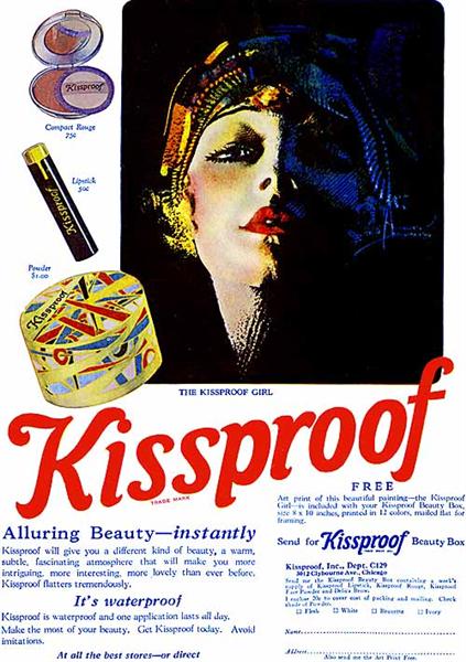 Kissproof, 1928 - Rolf Amstrong