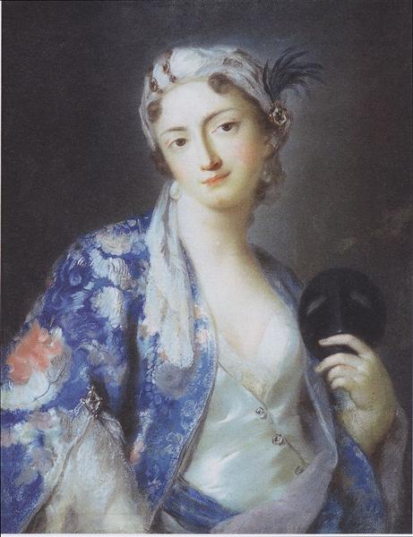 Lady in a Turkish Costume (Felicita Sartori), 1728 - Rosalba Carriera