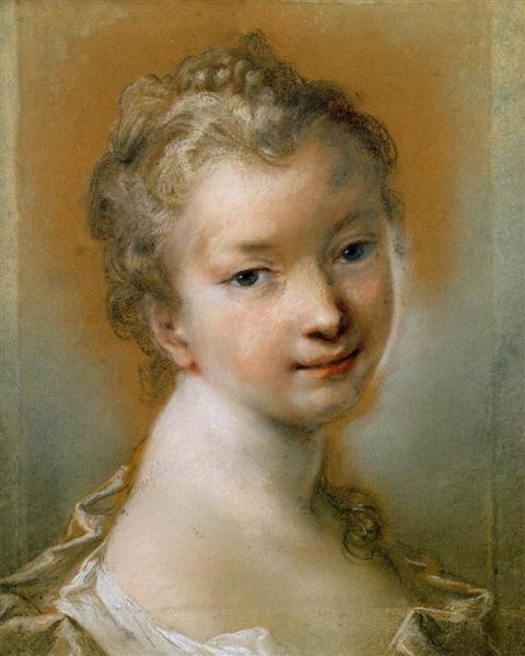 Portrait of a Young Girl, 1708 - Розальба Карр'єра