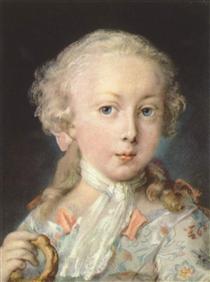 Young Child of the Le Blond Family - Rosalba Carriera