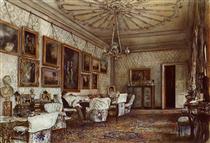 Salon in the Apartment of Count Lanckoroński in Vienna - Rudolf von Alt