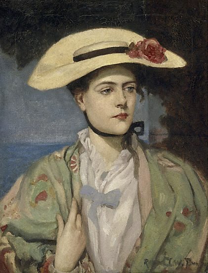 Portrait of the artist's wife, 1895 - Rupert Bunny