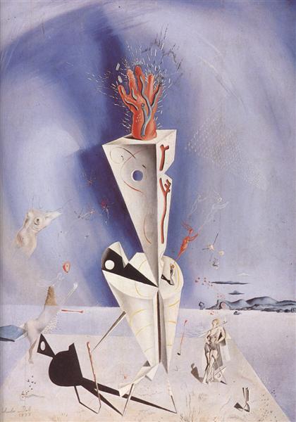 Apparatus and Hand, 1927 - Salvador Dali