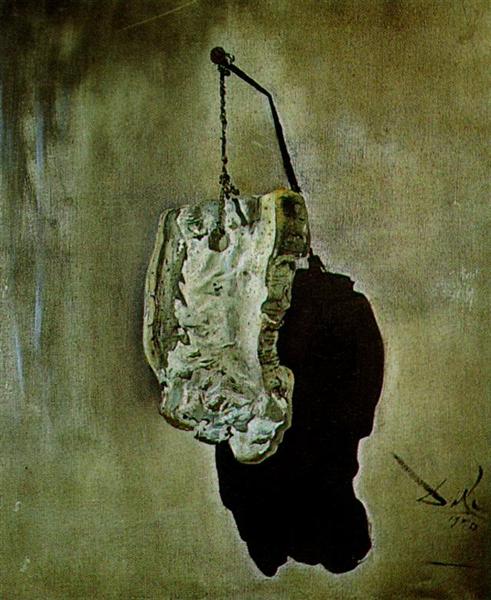 Cork (study for 'The Madonna of Port Lligat'), 1950 - Salvador Dalí