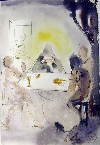 Et cognoverunt eum in fractione panis, 1964 - Salvador Dalí