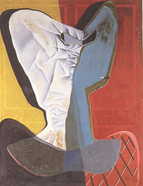 Harlequin, 1927 - Salvador Dali