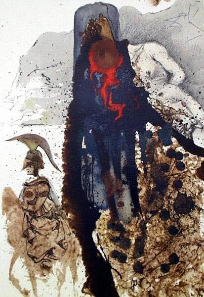 Iesus flagellatus (John 19:1), 1964 - Salvador Dalí