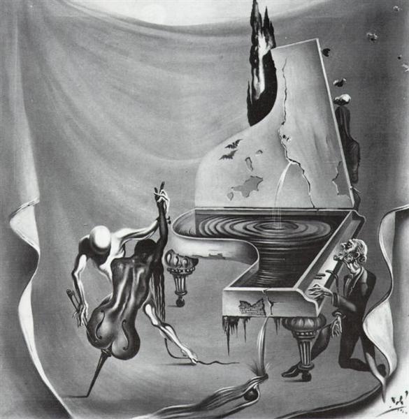 Music - The Red Orchestra, 1944 - Salvador Dali