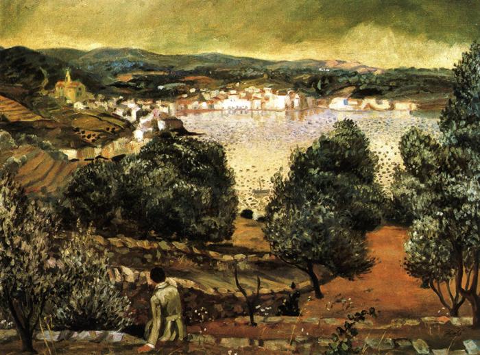 Olive Trees. Landscape at Cadaques, c.1922 - Сальвадор Дали