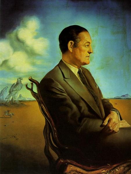 Portrait of Reinaldo Herrera Marquis De Torre Casa, 1959 - 達利