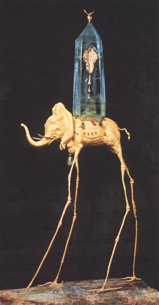 Space Elephant, 1948 - Salvador Dali