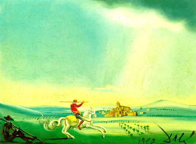 St. George and the Dragon, 1962 - Salvador Dali