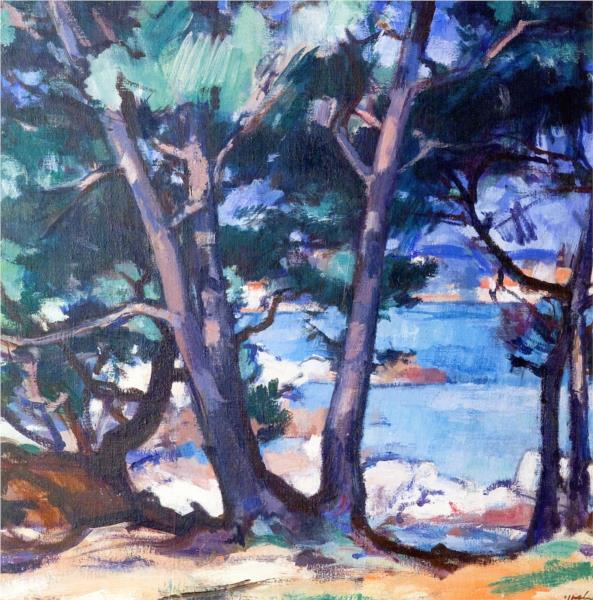Blue Water, Antibes, 1928 - Samuel Peploe