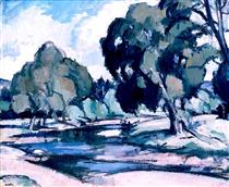 River 1933 - Samuel Peploe
