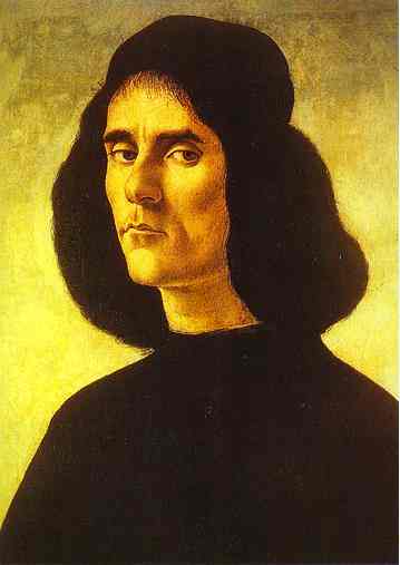 Portrait of a Man, c.1490 - Sandro Botticelli