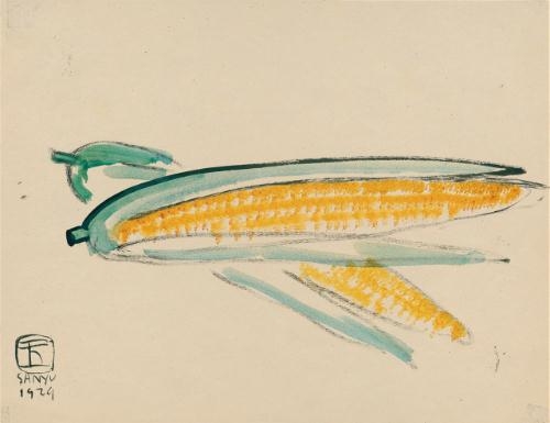 Golden Yellow Corn, 1929 - Sanyu