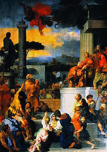 The Fall of Simon Magus, 1657 - Себастьян Бурдон