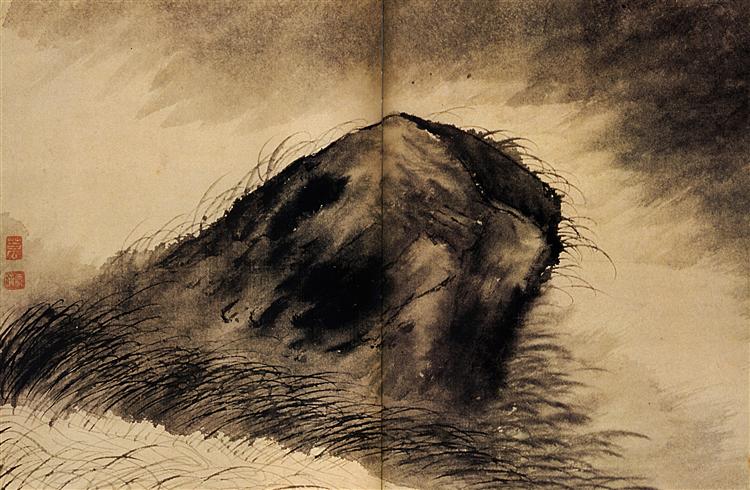 The Solitary Rock, 1699 - 石濤