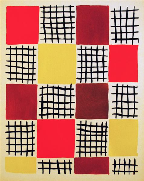 Composition 7, c.1930 - Sonia Delaunay-Terk