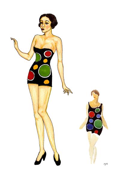 Fashion Illustration - Sonia Delaunay-Terk