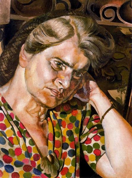 Portrait Of Hilda Carline, 1949 - Stanley Spencer