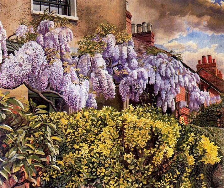 Wisteria. Cookham., 1942 - Stanley Spencer 