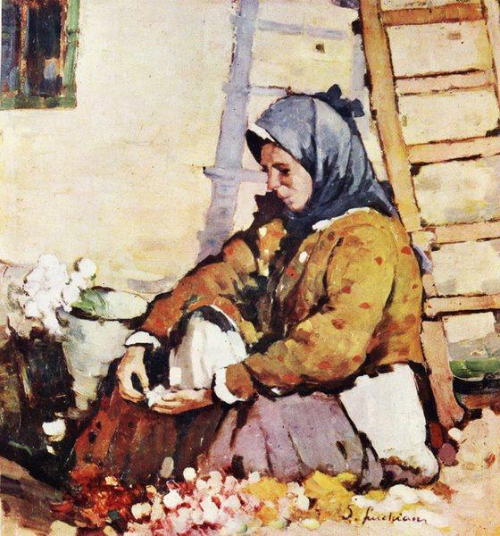 Flower Seller - Ștefan Luchian