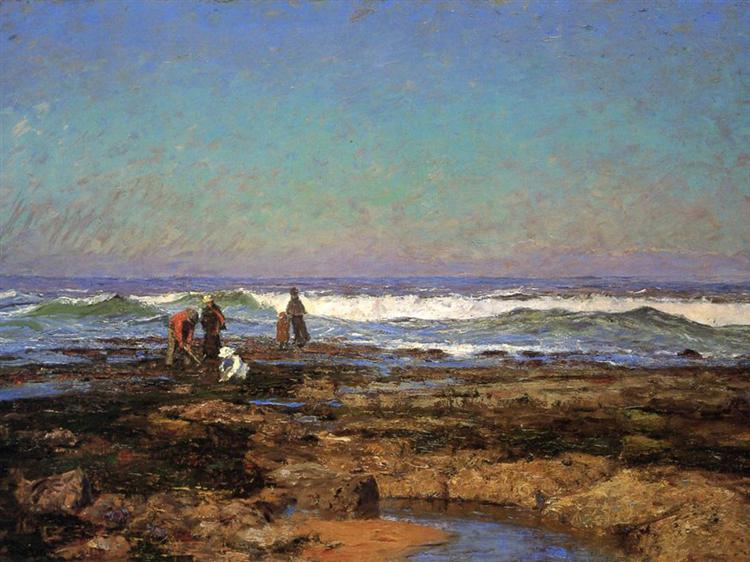 Clam Diggers, 1902 - T. C. Steele