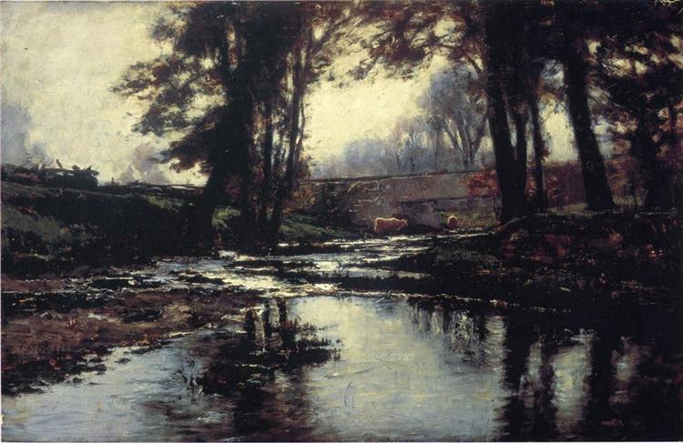 Pleasant Run, 1887 - Теодор Клемент Стил