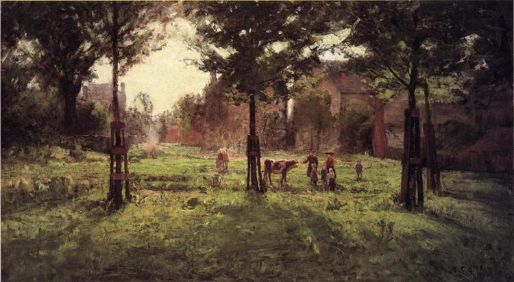 Summer Days at Vernon, 1892 - Теодор Клемент Стил