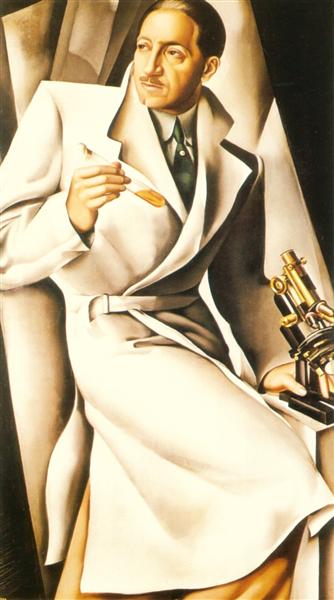 Portrait Of Dr. Boucard, 1929 - 塔瑪拉·德·藍碧嘉
