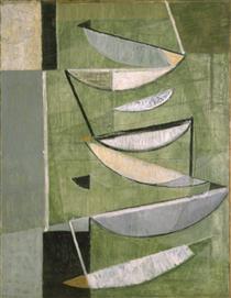 Green, Black and White Movement - Terry Frost