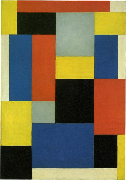Composition XX, 1920 - Theo van Doesburg