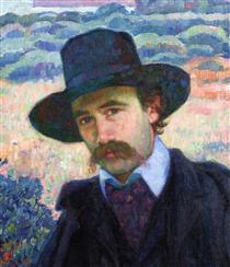 Andre Gide at Jersey - Theo van Rysselberghe