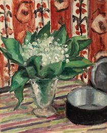 Still Life with May Lilies - Theodor Pallady
