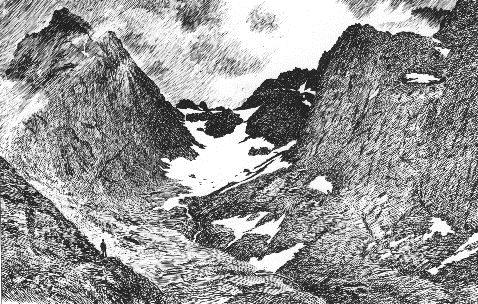 In the Raftsund mountains, 1891 - Теодор Киттельсен