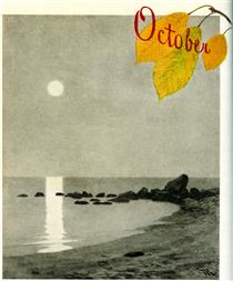 October - Theodor Kittelsen
