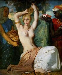 The Toilette of Esther - Teodoro Chassériau