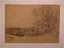 Landscape - Théodore Rousseau