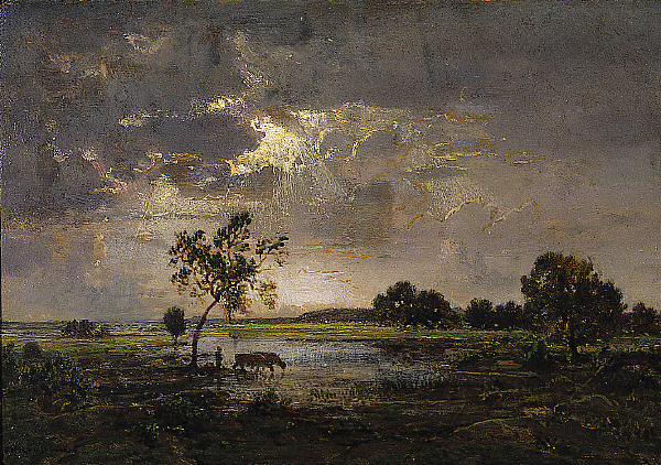 Landscape, 1842 - Теодор Руссо