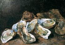 Still Life with Oysters - Theodule Ribot
