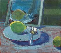 Untitled (Still Life with Lemon) - Theophilus Brown