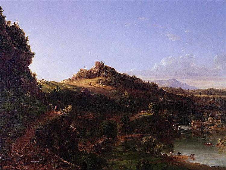 Catskill Scenery, 1833 - Томас Коул