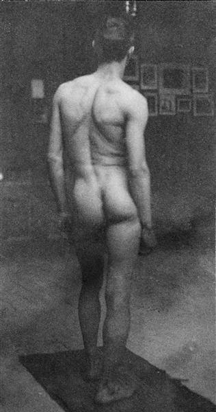 Male Nude (Samuel Murray) - Thomas Eakins