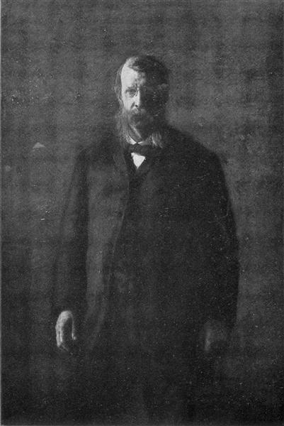 Portrait of George F. Barker, 1886 - 湯姆·艾金斯